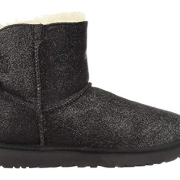 UGG MINI BAILEY BOW SPARKLE Women's Boot US sz 7 - Picture 3 of 5